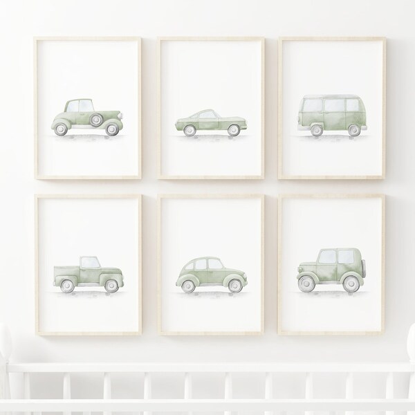 Vintage Car Nursery Etsy
