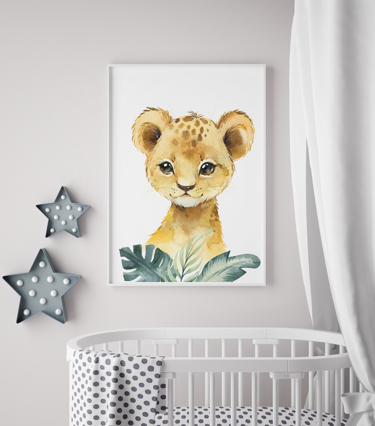 Safari Nursery Print Setsafari Nursery Artsafari Nursery Etsy