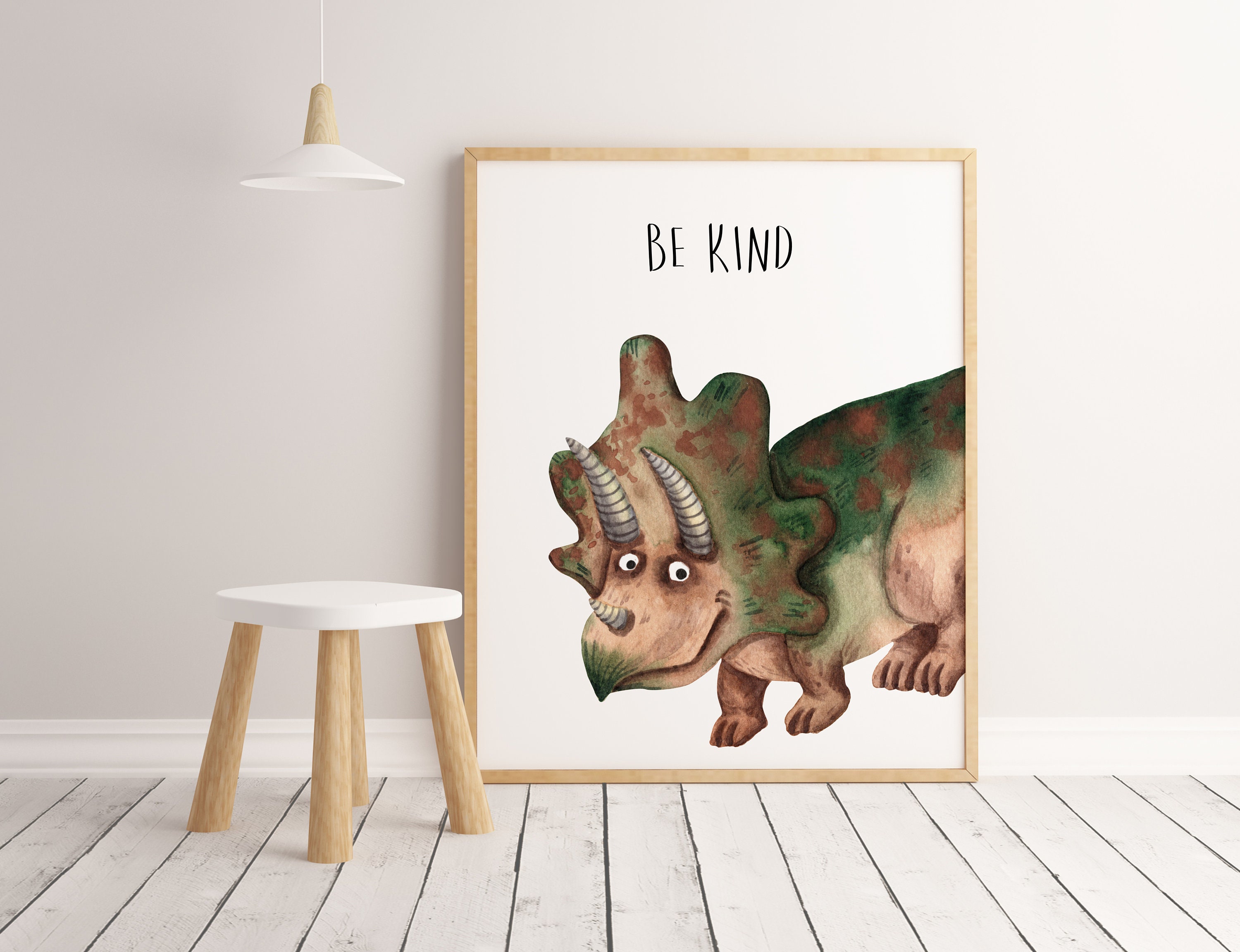 Dinosaurier-Drucke Kinderzimmer Dekor jungen Schlafzimmer | Etsy