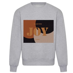 Joy Cotton Sweatshirt, Ultimate Cozy Crewneck Sweatshirt,Soft & Snug Everyday Comfort Sweatshirt Timeless Classic Sweatshirt for All Seasons