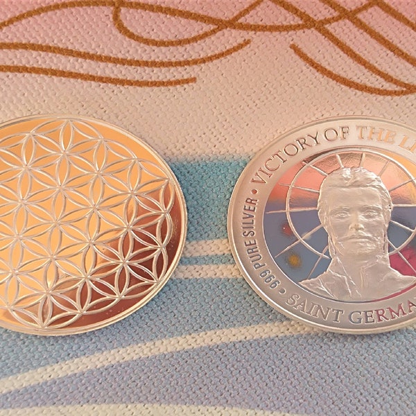 Victory of the Light / St. Germain Silver coin