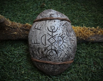 Talisman - Replica inspired by the TV Show "From" | Prop | concrete | Home decor | artifact | relic | wall | sculpture | horror