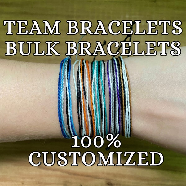 Team Bracelet Etsy