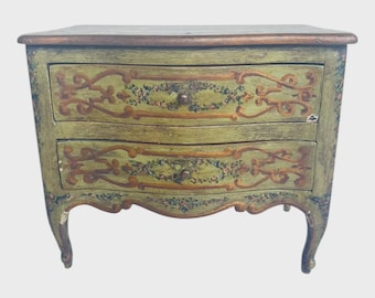 19th Century Florentine Table Top Chest