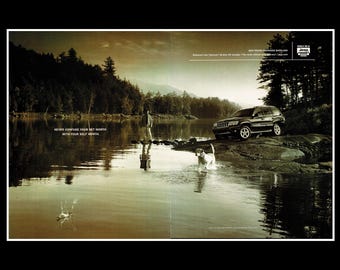2004 Jeep Grand Cherokee Original Magazine Ad
