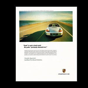 2003 Porsche Boxster Original Magazine Ad