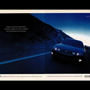 1995 Lexus SC 400 Coupe Original Magazine Ad