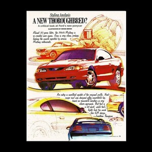 1994 Ford Mustang Original Magazine Preview / Road Test