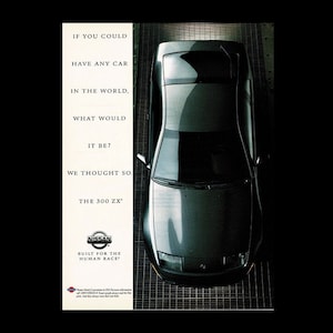 1992 Nissan 300ZX Original Magazine Ad