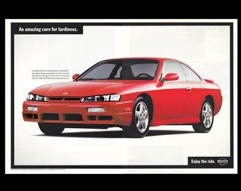 1997 Nissan 240SX SE Original Magazine Ad