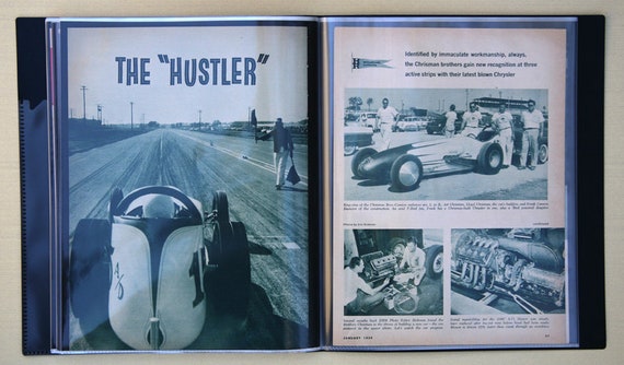 Great Christmas Gift For Drag Racing Fans One-Of A Kind Bound Vintage Drag Racing Article Collection 1950’s Hot Rod Magazine Great Christmas Gift For Drag Racing Fans One-Of A Kind Bound Vintage Drag Racing Article Collection 1950’s Hot Rod Magazine