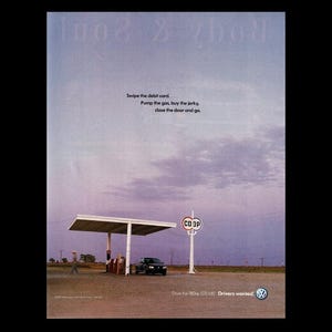 2001 VW Golf GTI Original Magazine Ad