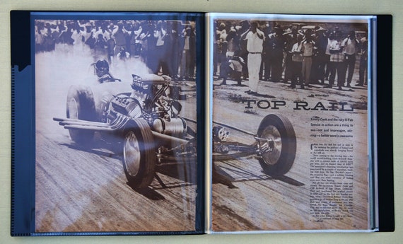 Great Christmas Gift For Drag Racing Fans One-Of A Kind Bound Vintage Drag Racing Article Collection 1950’s Hot Rod Magazine Great Christmas Gift For Drag Racing Fans One-Of A Kind Bound Vintage Drag Racing Article Collection 1950’s Hot Rod Magazine