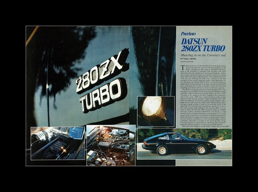 Datsun 280zx Model Car - Etsy