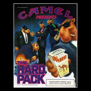 1991 Joe Camel Cigarettes Original Magazine Ad