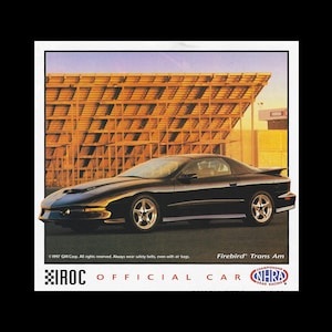 1997 Pontiac Firebird Trans Am Original Magazine Ad