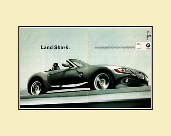 2003 BMW Z4 Original Magazine Ad