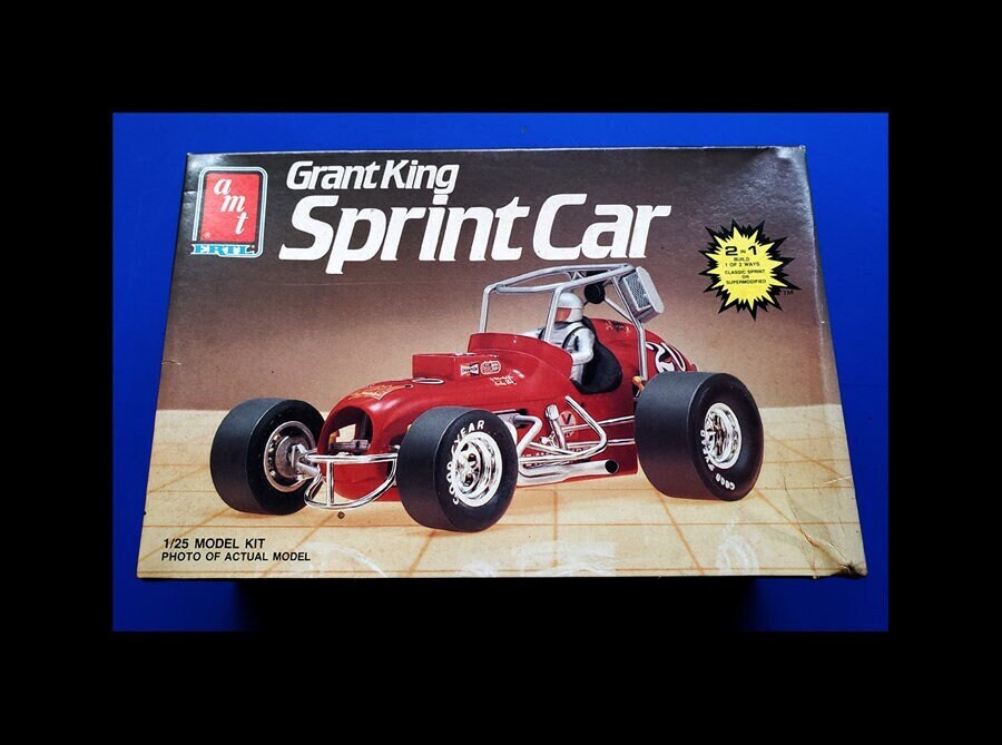 Sprint car plastic model kits sale