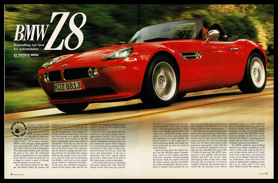 2000 BMW Original Magazine Test - Etsy België