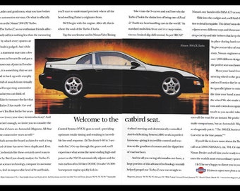 1994 Nissan 300ZX Turbo Original Magazine Ad - Etsy