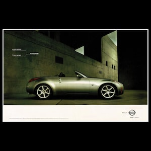 Nissan 350Z Original Magazine Ad