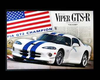 1998 Dodge Viper GTS-R Original Magazine Road Test