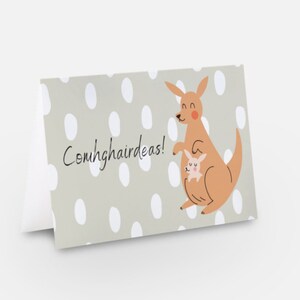 Comhghairdes / Congratulations | New Baby Card | Birth| Irish Saying | Irish Blessing | Irish Craft | Irish Card | Gaelic | Baby Shower