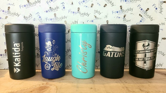 Etched Universal Frost Buddy Can Coolers 