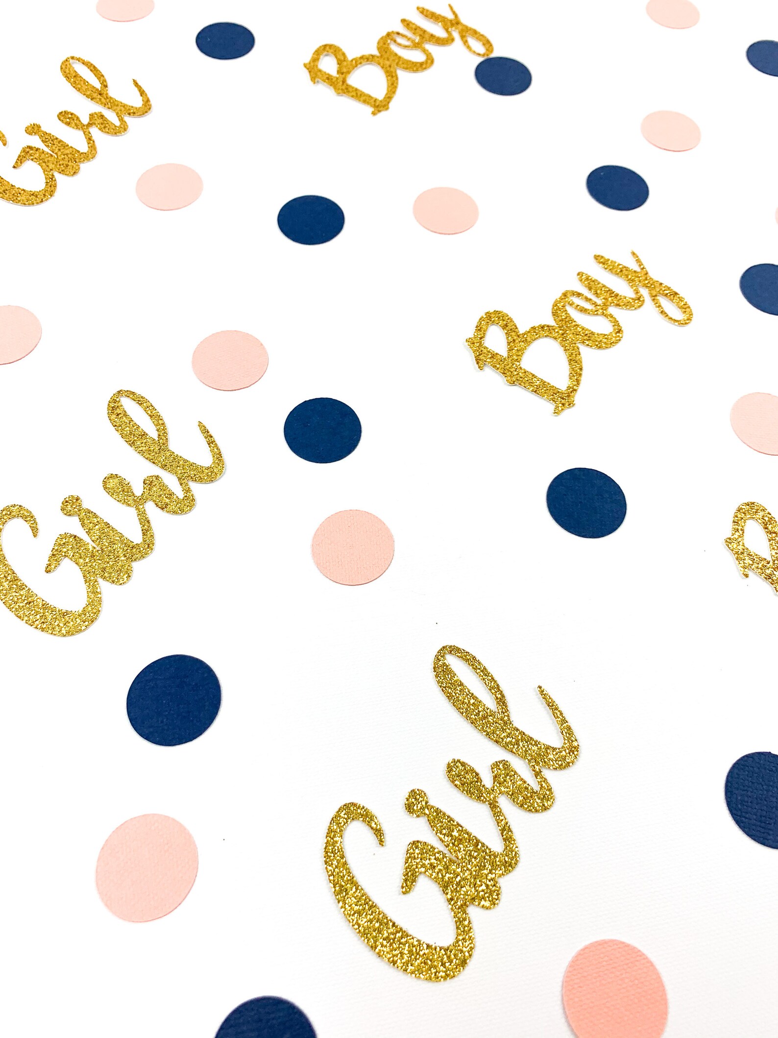 Gender Reveal Confetti. Boy and Girl Confetti. Table Decor for | Etsy