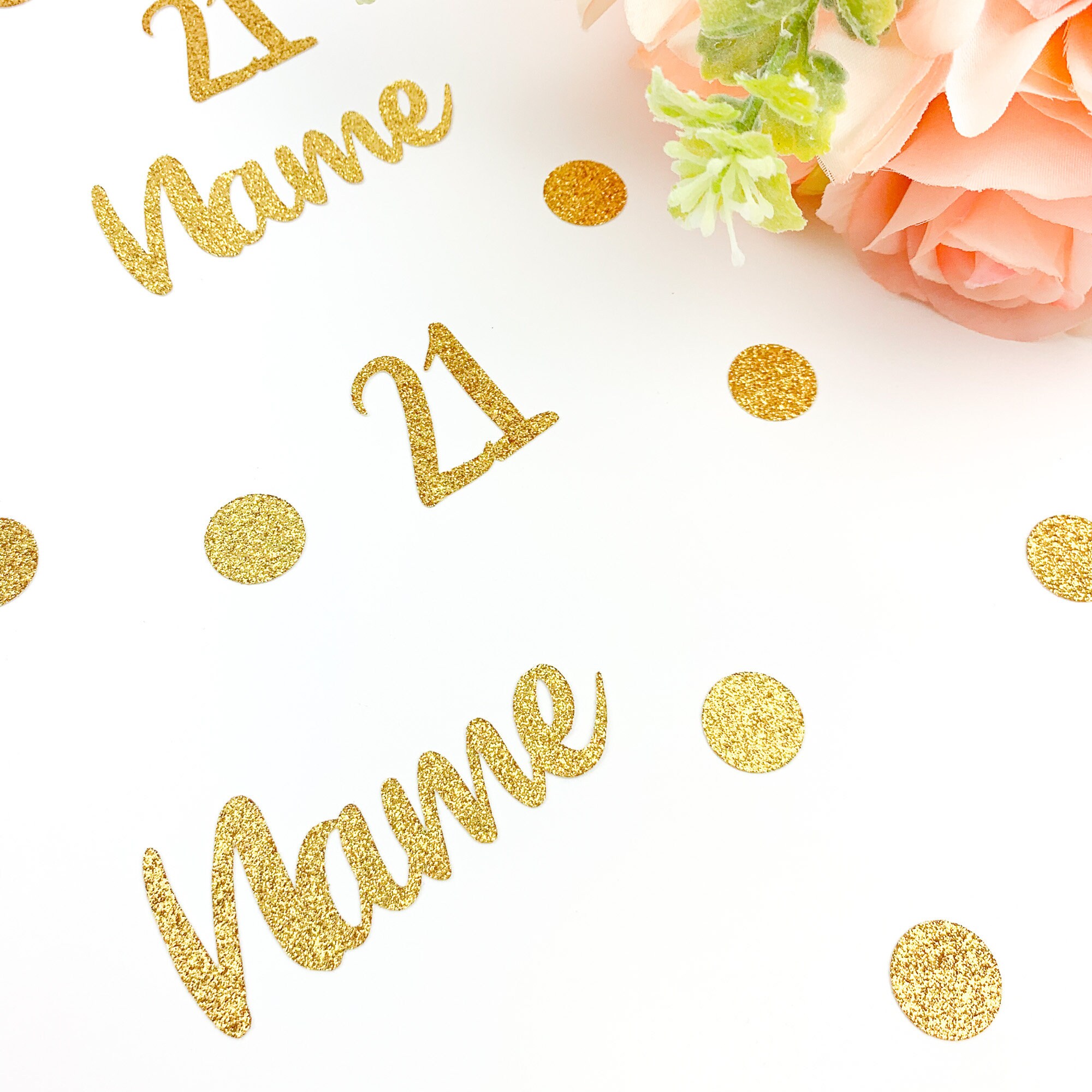 21st Birthday Confetti Custom Confetti Personalized Name & Etsy Canada