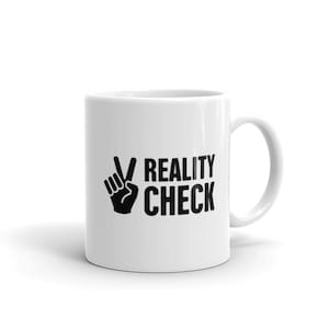 Lucid Dreaming Gift / Lucid Dream Mug for Oneironauts - &quot;Reality Check&quot;