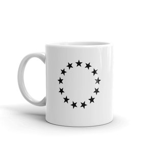 United States History Mug / Patriotic US History Teacher Gift / Revolutionary War Gift For American History  - &quot;Betsy Ross Flag&quot;