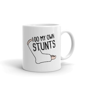 Broken Foot, Ankle, & Leg Get Well Soon Gift / Broken Bone Mug