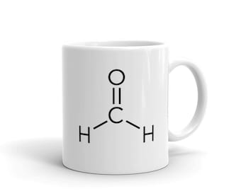 Mortician Becher / lustige Mortuary Wissenschaft, Bestattungsdirektor & Undertaker Geschenk – Formaldehyd Molekül