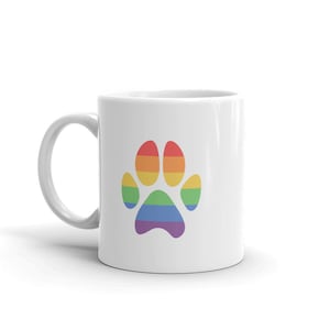 Funny Gay Furry Mug, Cute Furry Fandom Gift, Anthro Fursona Mug, Anthropomorphism Gift