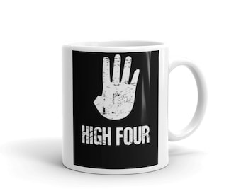 Distressed Missing Thumb Mug, Amputated Thumb Gift, Finger Amputee Get Well Gift