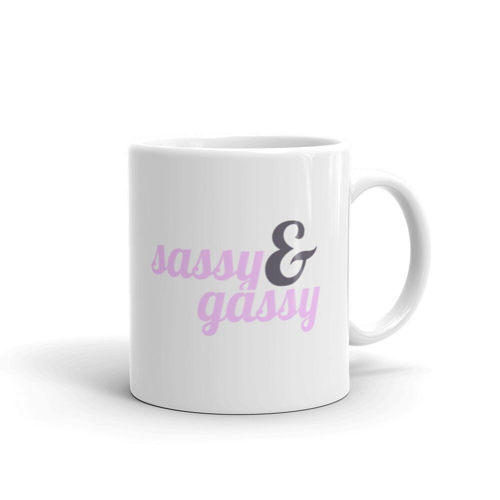 Tasse intolérante au lactose / Drôle de cadeau d’intolérance au lactose pour les allergies au lait - « Sassy »