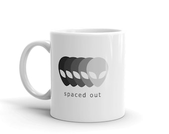 Area 51 Alien Mug, Funny UFO Mug, Extraterrestrial UFO Hunter Gift, Ayyy Lmao Mug
