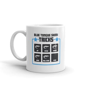 Haustier blaue Zunge Skink Becher / lustige blaue Zunge Skink Geschenk / Geschenk für blaue Zunge Skink Besitzer - &quot;Tricks&quot;