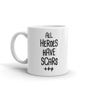 Gallbladder Mug / Funny Gallbladder Surgery Get Well Soon Gift – &quot;Scars&quot;
