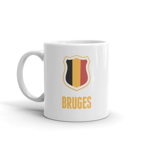 Bruges Belgium Mug / Bruges Gift / Belgian Mug / Belgian Gift / Belgium Gift – &quot;Belgian Flag&quot;