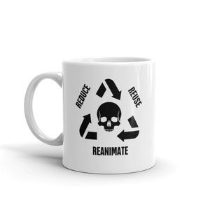 Necromancy Gift / Necromancer Mug / Funny Necromancer Gift & Necromancy Class – &quot;Recycle&quot;
