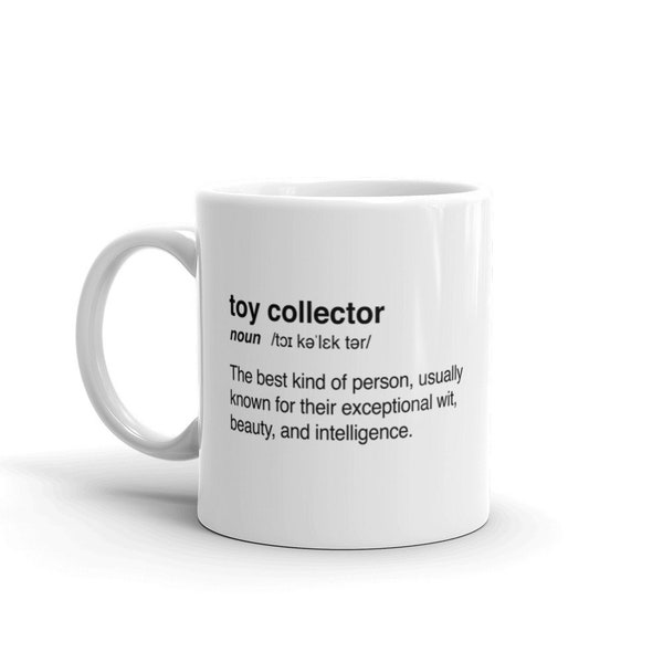 Vintage Toy Collector Gift / Toy Collecting Mug / Antique Toy Collector Mug – "Definition"