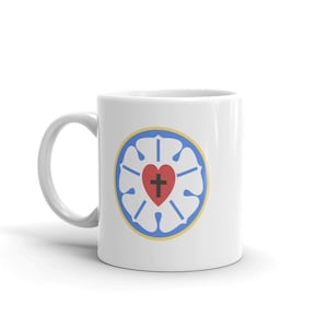 Martin Luther Mug, Funny Lutheran Mug, Funny Lutheran Gift of The Protestant Reformation