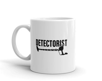 Metal Detecting Mug, Metal Detector Gift, Funny Metal Detectorist Gift, Treasure Hunter Mug