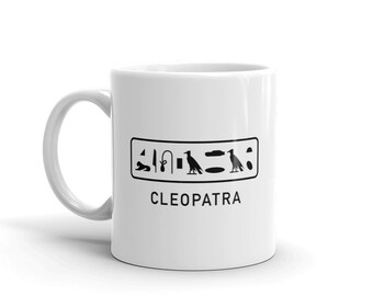 Cleopatra taza / antiguo Egipto regalo para egiptólogos, arqueólogos, & historiadores