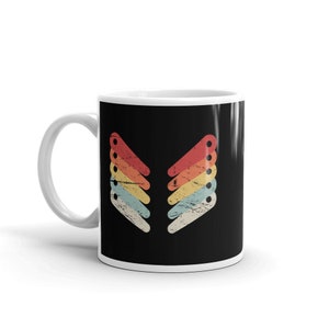 Distressed Retro Pinball Mug, Pinball Collector Mug, Vintage Pinball Gift For Arcade Enthusiasts
