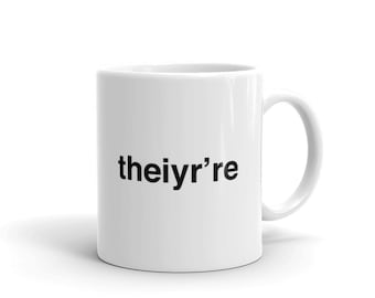 English Teacher Mug / Funny English Professor Mug For Literature Teachers