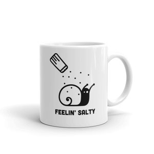 Funny & Cute Slakmok / Kawaii Slak cadeau voor schattige dierenliefhebbers - &quot;Salty&quot;