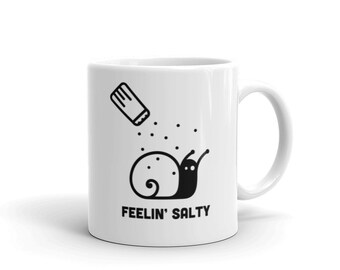 Funny & Cute Slakmok / Kawaii Slak cadeau voor schattige dierenliefhebbers - "Salty"